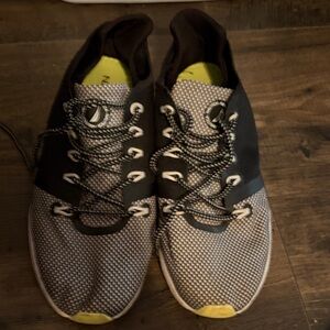 Nautica Black and White Athletic Shoes